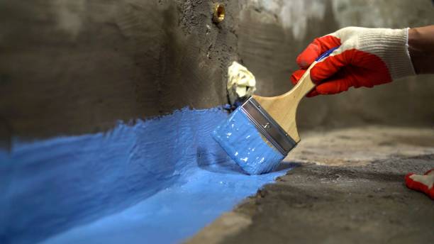 Crawl space vapor barrier installation in Lumberville, PA